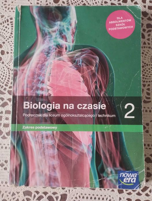 Biologia na czasie 2, podręcznik, Anna Helmin, Jolanta Holeczek, 2020