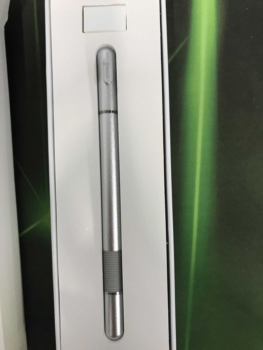 Rysik do ekranów precyzyjny 2w1 Srebrny