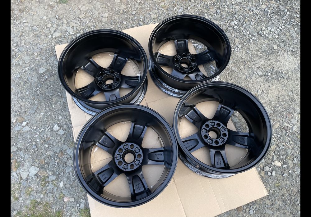 Alufelgi 17” Ford Volvo 5x108 S-Max Galaxy Kuga Focus CZARNE jak Nowe