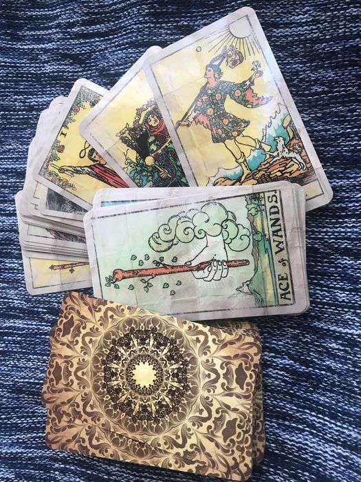 Карты Таро. Ламинированные.