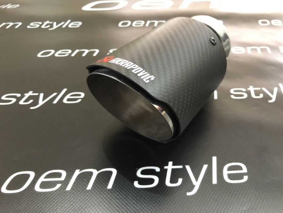 Насадка на глушитель Akrapovic Carbon 1X89мм