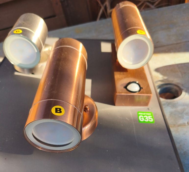 Lampa zewnętrzna kinkiet elewacyjny LED ledowa czujnik ruchu zmierzchu