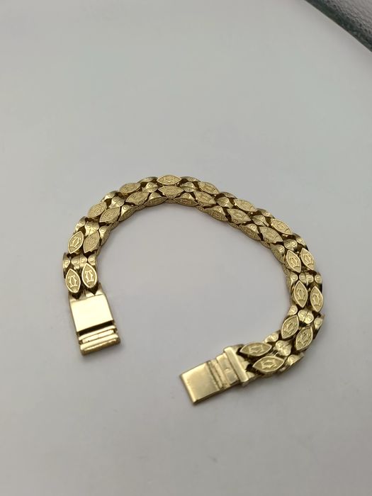 Złota Bransoletka 21,5cm Pr.585 14K Nowa