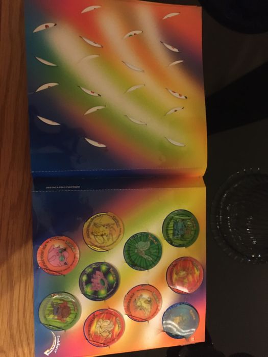 Cardeneta completa Pokemon Tazos 2