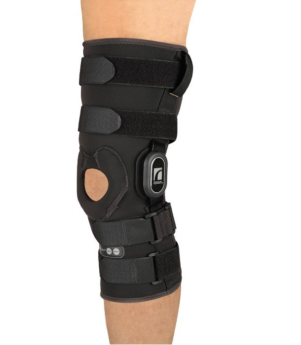 Orteza Stawu Kolanowego Ossur Rebound Knee Brace Rozmiar M Długi Sleeve Wsparcie Kolana Do Sportu I Rehabilitacji