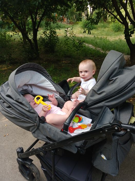Коляска для двійні Jedo Fyn Duo /Ціна нової 34 000