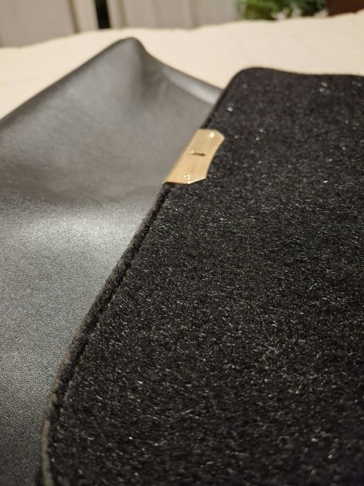 Mala briefcase preta Parfois