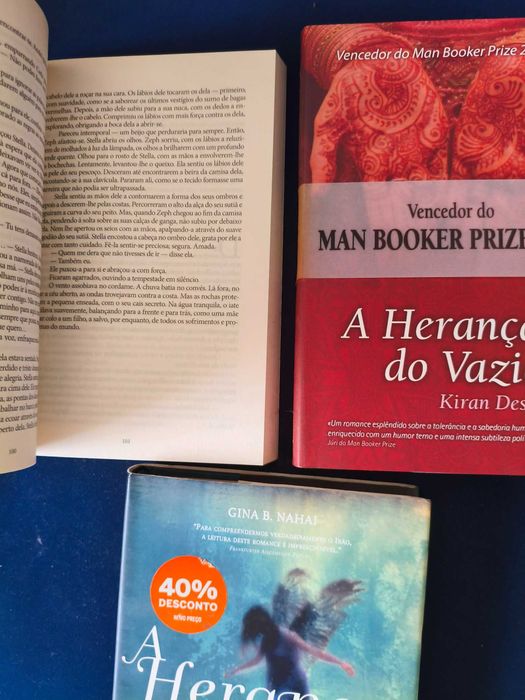 Lote 3 Grandes Romances de Segredos, Traumas e Heranças Familiares (Kiran Desai Booker)