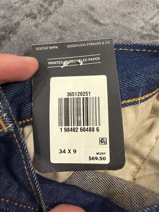 Шорти Levis 501 модель
