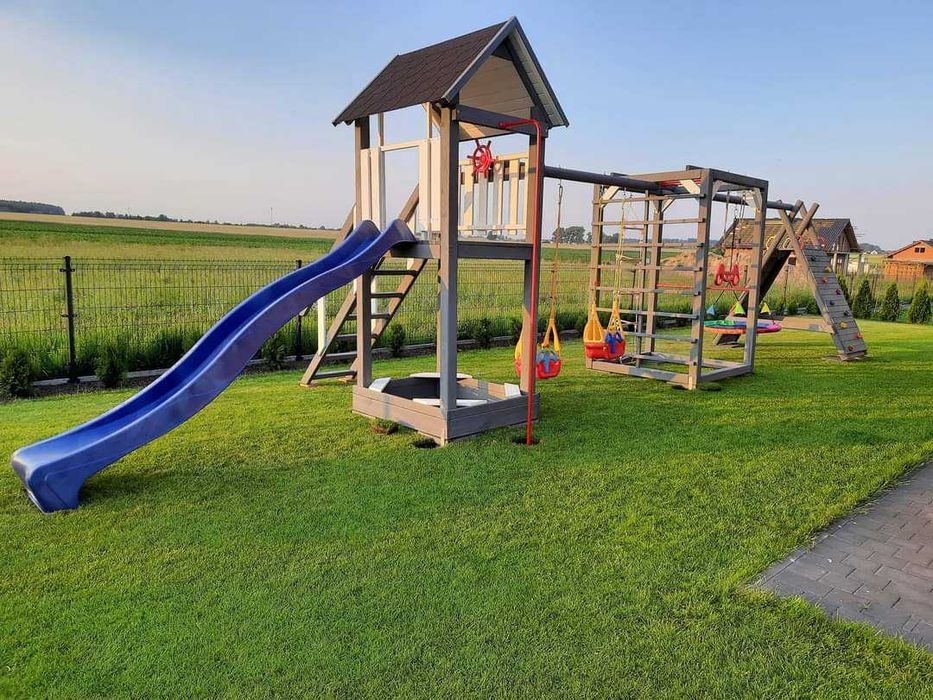 Stelaż na huśtawki, plac zabaw