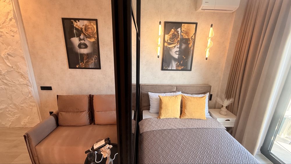 ЖК Итака‼️Новая Квартира‼️Клубный Дом‼️Балкон/Вид Моря‼️7 ФОНТАНА‼️