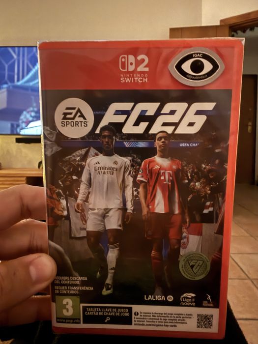Jogo Nintendo Switch 2 EA Sports FC26 (Novo)
