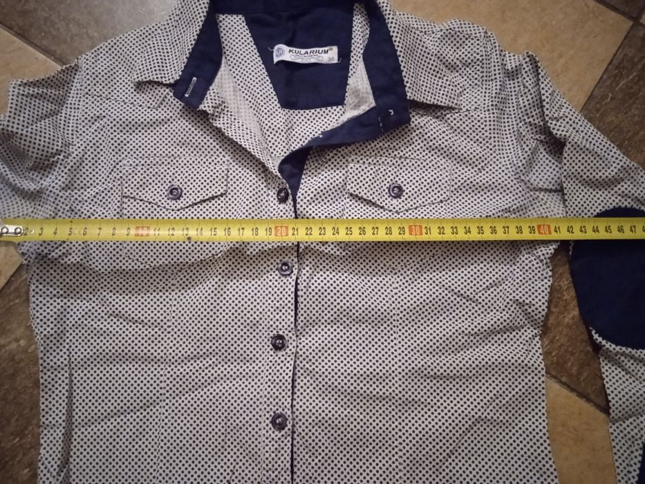 Koszula w kropki z silen