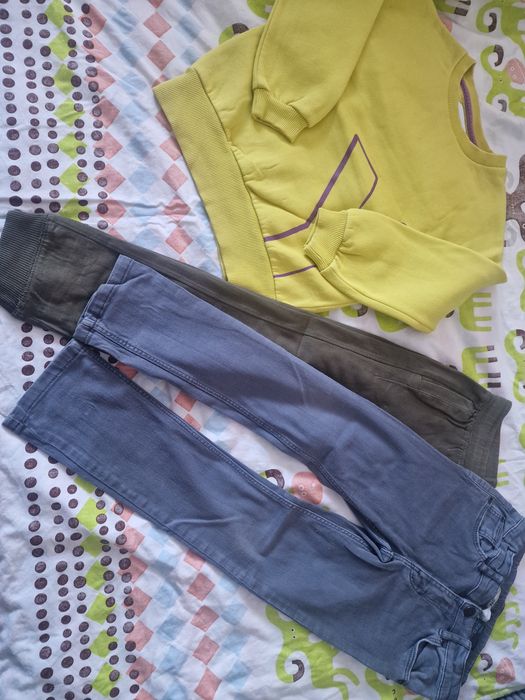 Odzież 116 -122 dla chłopca