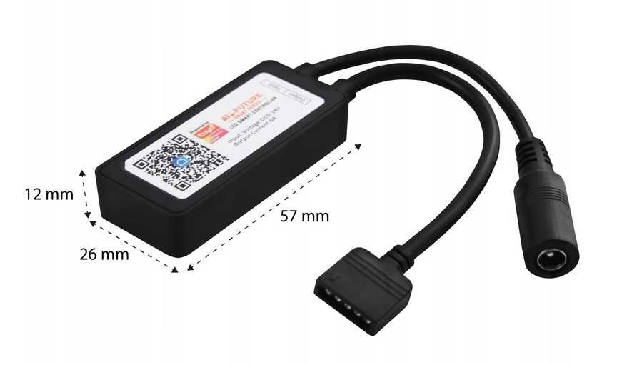 Sterownik LED Masterled RGBW Smart Tuya 5-24V 6A mini (7295)