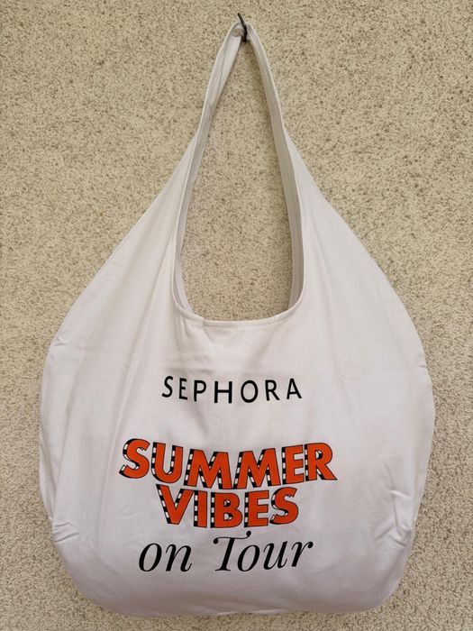 Torba Sephora Summer Vibes biała duża plażowa letnia