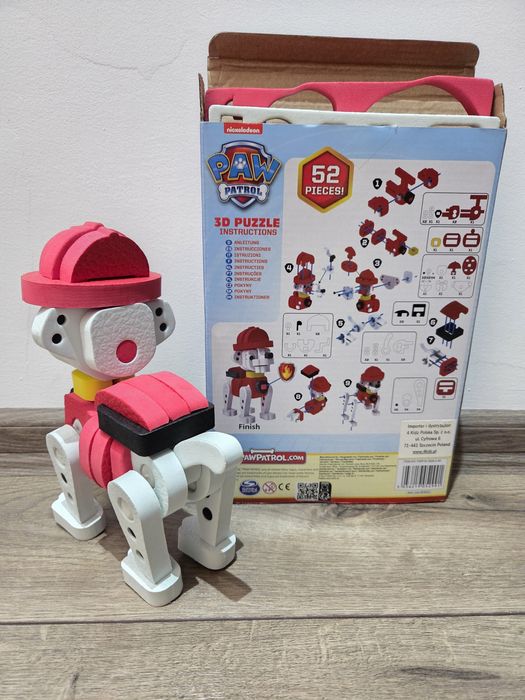 Puzzle piankowe 3D Marshall Psi Patrol