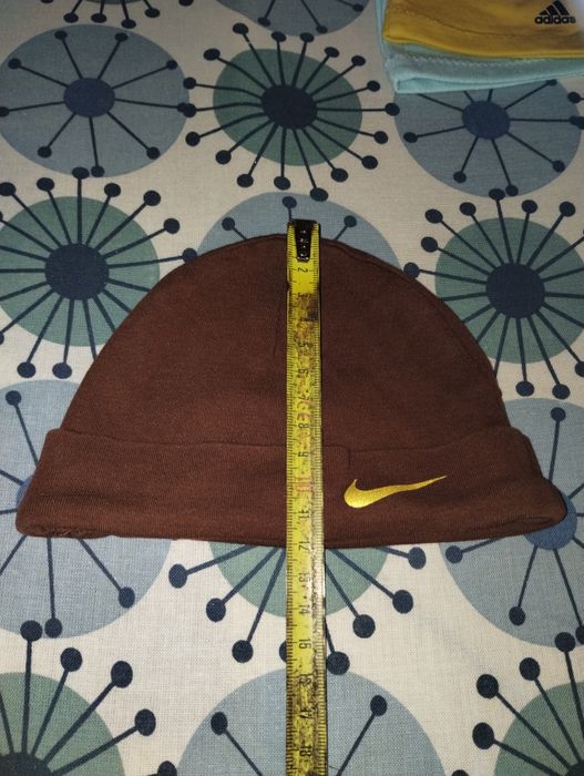 Czapki niemowlęce Zestaw 3 sztuk Adidas Nike