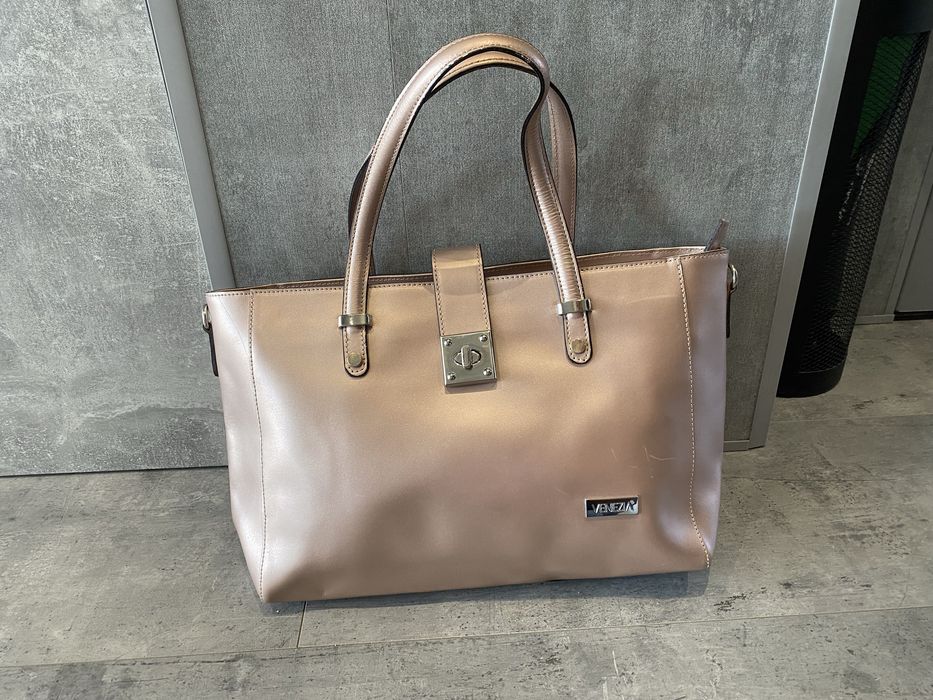 Torebka Venezia skora naturalna