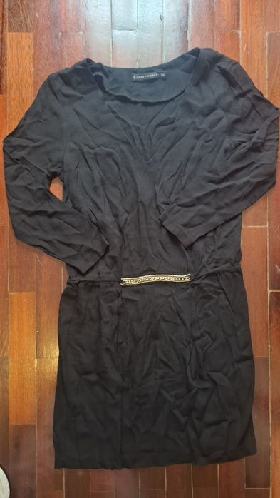 Vestido preto Zara tam. S