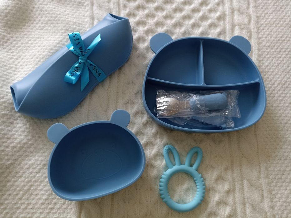 Силіконовий посуд для малятка