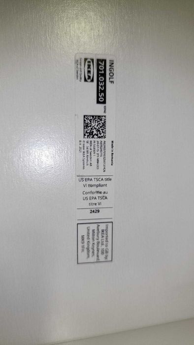 Mesa TORSBY IKEA Refeição 6 a 8 pessoas + 4 Cadeiras Branca IKEA