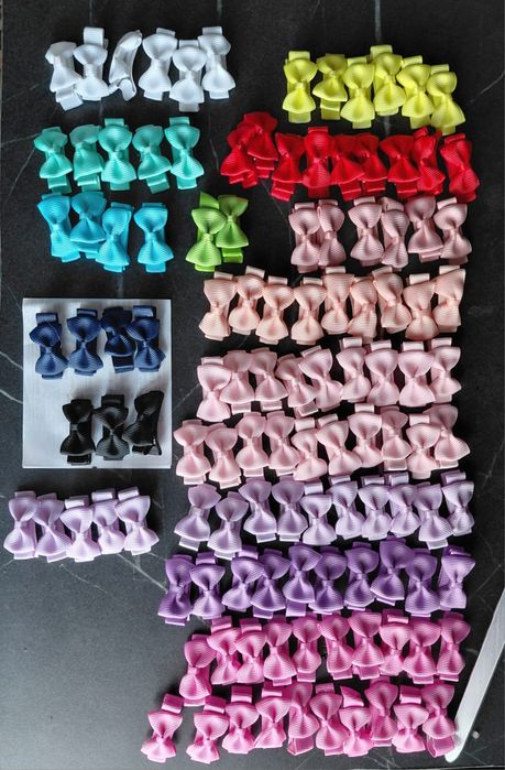 Заколка  бантик 118 шт .