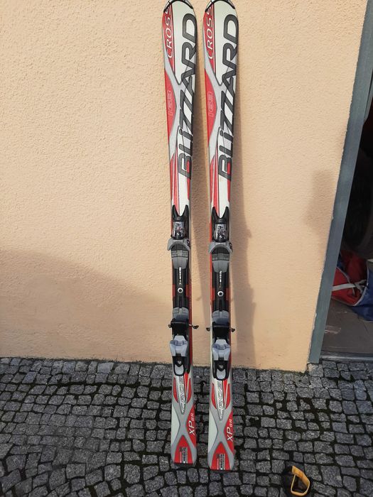 Narty Blizzard cross buty Salomon Kask uvex