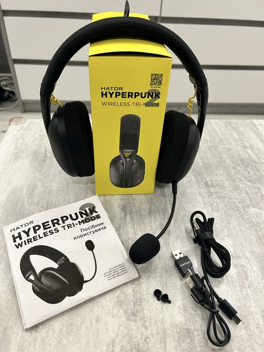 Навушники Hator Hyperpunk 2 wireless tri-mode