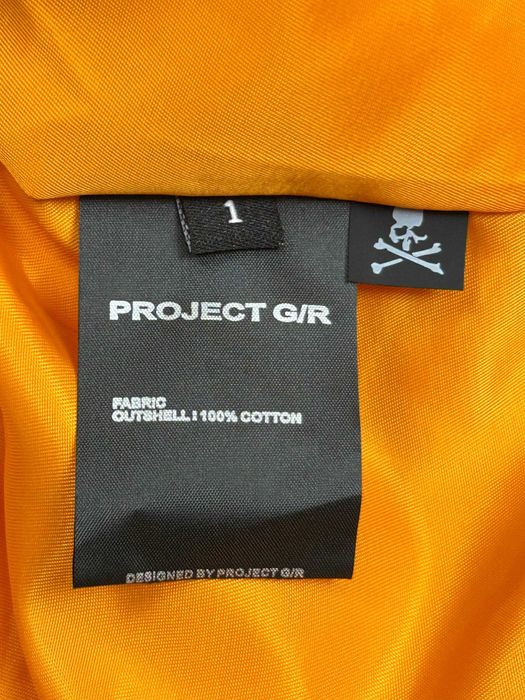 Бомбер Project GR Mastermind MA-1 черный куртка курточка чорний opium