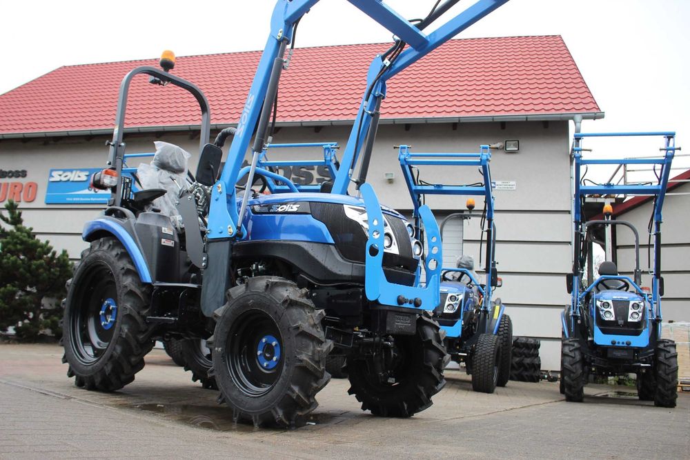 OFERTA SPECJALNA!!! Mini Traktorek Solis 26 HST 4WD + Ładowacz czołowy STD