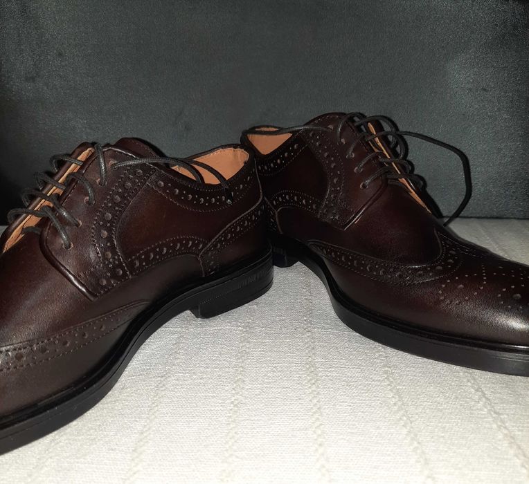 Sapato Formal Just Man em Pele Polida 41 Novos