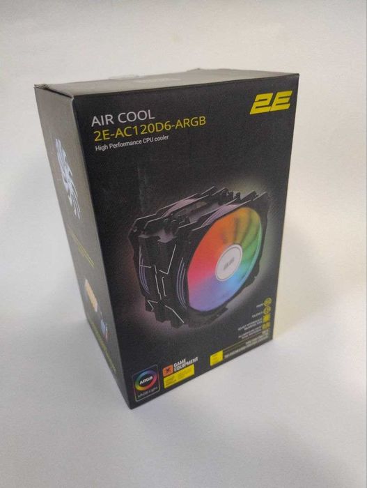 Кулер Air Cool Gaming 2E-AC120D6-ARGB