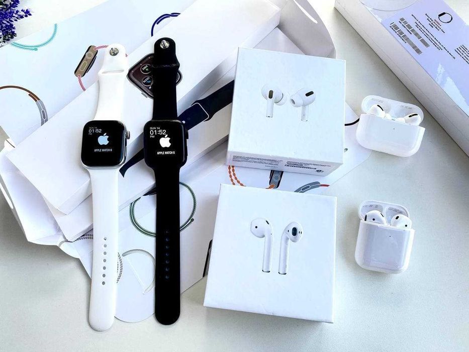 Смарт часы Apple Watch 7 / 10 Эпл вотч. GPS NFC Amoled. Гарантія .