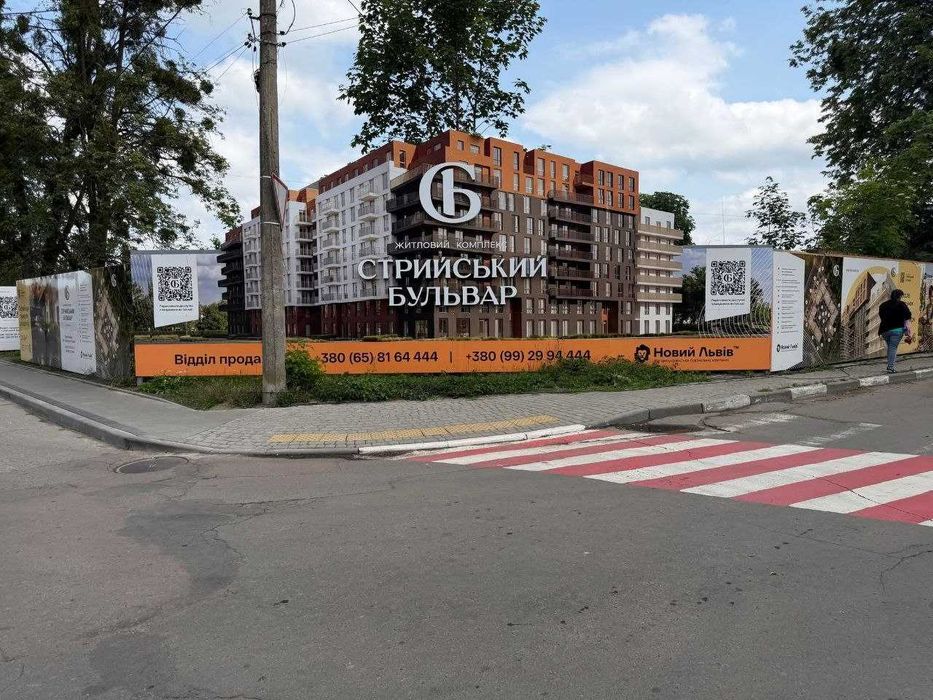 1-кімнатна квартира 36,17 м² у ЖК «Стрийський Бульвар», 2 поверх