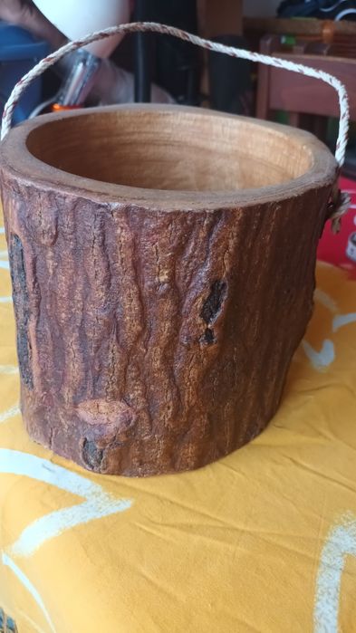 Vaso muito bonito para plantas ou balde para gelo, novo, sem etiquetaa