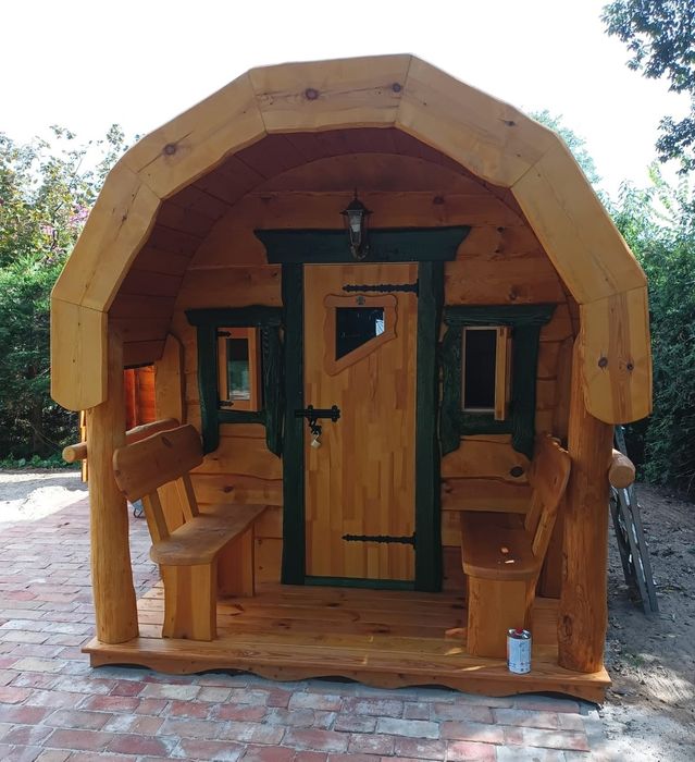 Sauna ogrodowa ocieplona