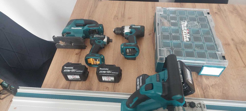 Wkretarka makita DDF 486 GW 3 lata (praktycznie nowa)