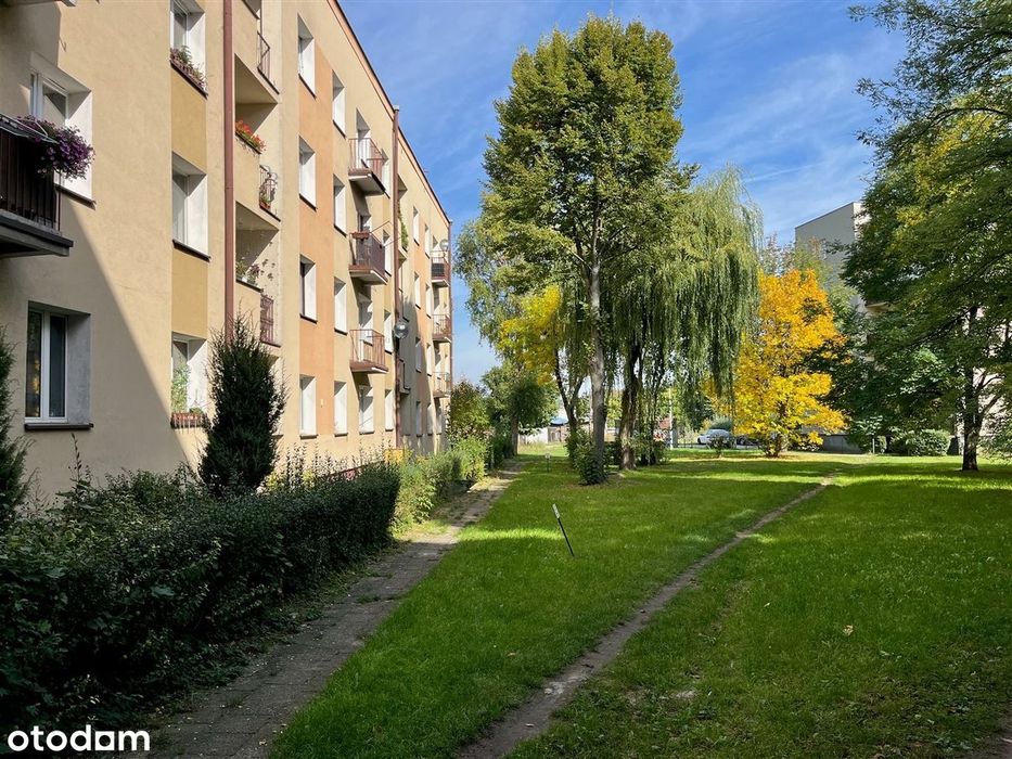 Przestronne z dużym balkonem na 1 piętrze - cisza, zieleń, komunikacja