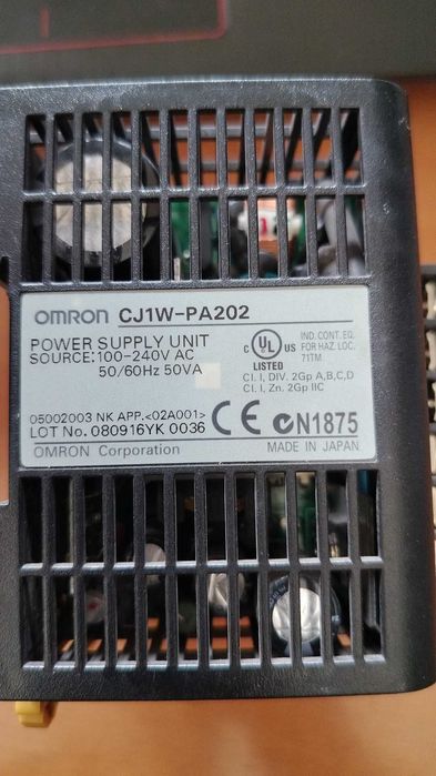 Omron autómato fonte e expansões CJ1M - PA202 - SRM21 - CJ1W-CIF11