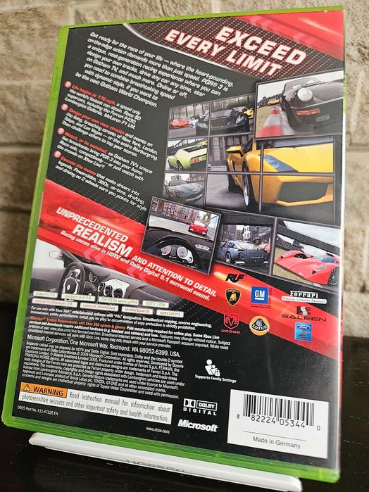 Jogo Xbox 360 - 'Project Gotham Racing 3'