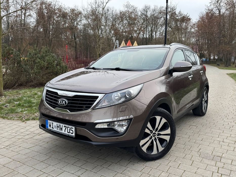 Kia Sportage 2.0d 184KM 4x4 Automat Najbogatsza wersja Super Stan z Niemiec