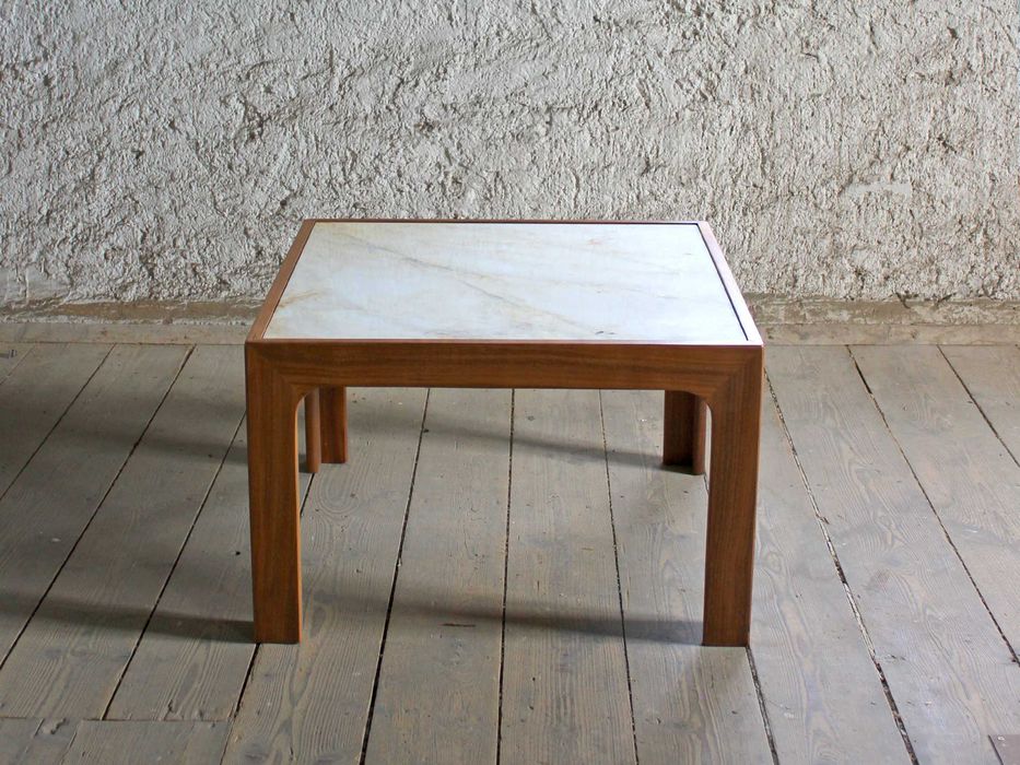 Stolik kawowy włoski Marmur Calcatta PO RENOWACJI vintage mid-century