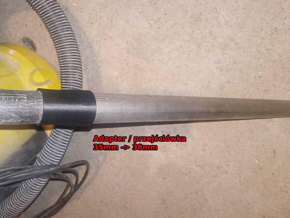 Rura odkurzacz wycior szczotka kotła pellet płomienica Kostrzewa Defro