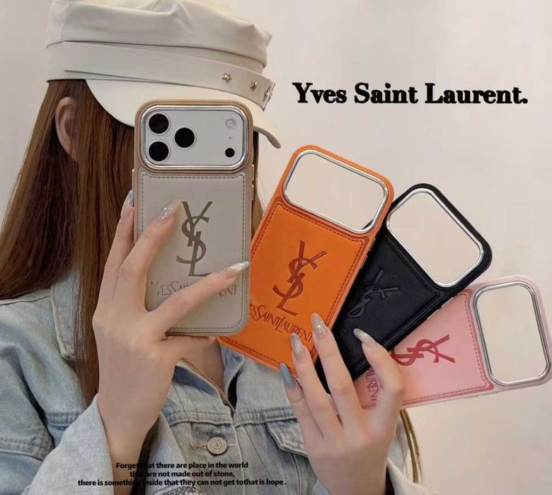 Apple Saint Laurent Case｜17 pro｜17 pro Max ｜Чохол｜Чехол｜Все цвета