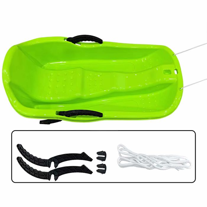 Plastikowe Sanki Ślizg Dziecięce z Hamulcami