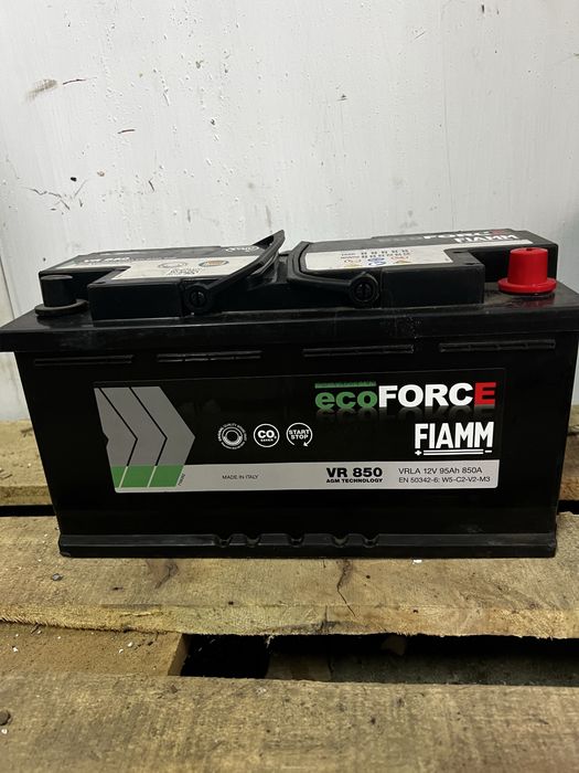 Акумулятор FIAMM ecoFORCE VR 850 AGM 95Ah 850A — новий
