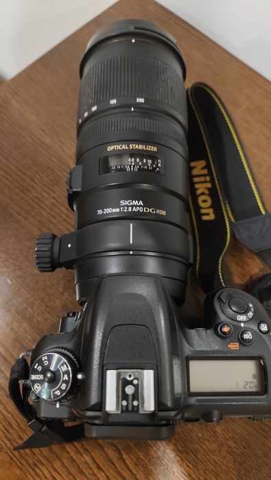 Objetiva Sigma 70 200 2.8 + sigma art 1.4 50 mm
