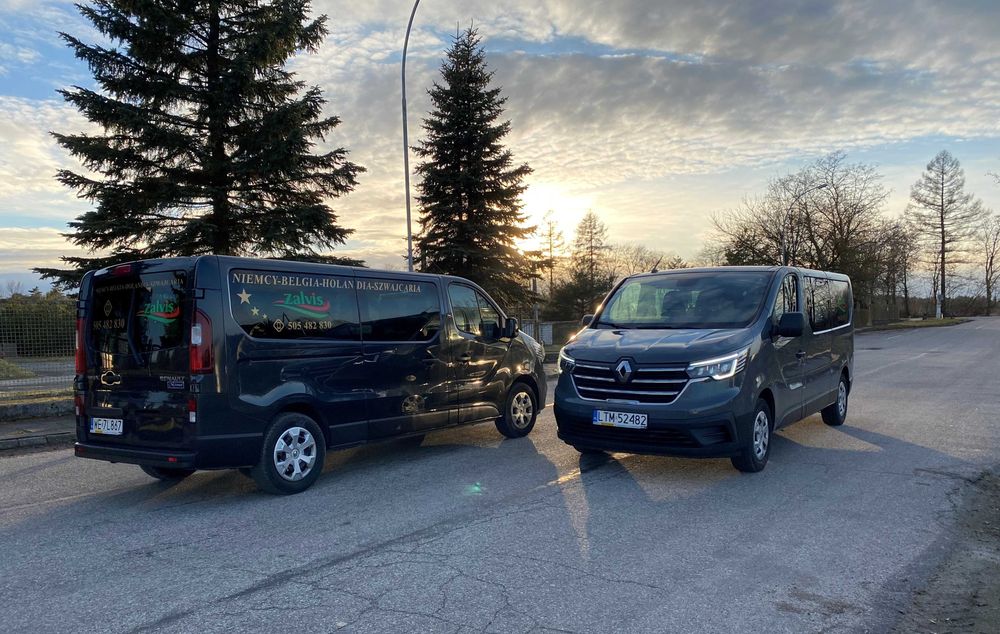 Bus Z ADRESU POD ADRES do Niemiec Holandii Szwajcarii Belgii transport