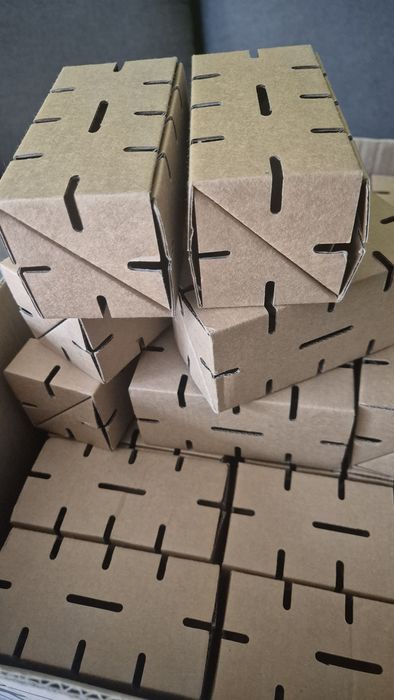 Klocki konstrukcyjne z kartonu ekologiczne